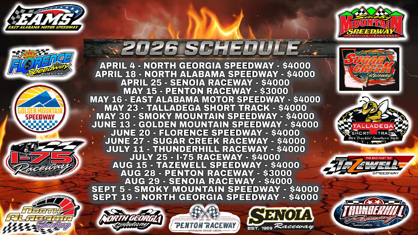 Topless Outlaws 2026 Schedule